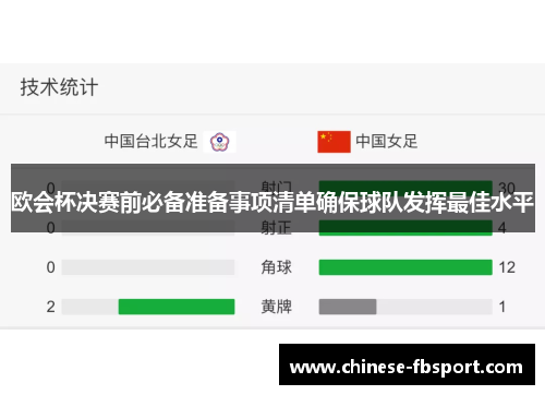 欧会杯决赛前必备准备事项清单确保球队发挥最佳水平